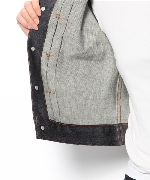 URBAN RESEARCH DOORS WOMENS(アーバンリサーチ ドアーズ ウィメンズ)の「DOORS リジットデニムジャケット(デニムジャケット・レディース・インディゴブルー・FREE)」の6枚目の写真