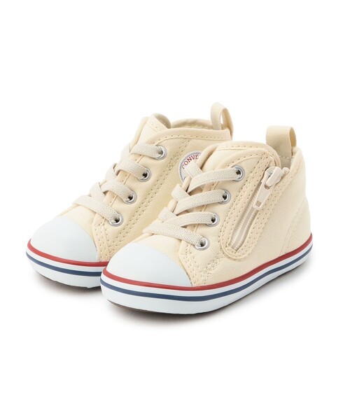 CONVERSE（コンバース）の「CONVERSE:12～15cm /BABY ALL STAR N Z（スニーカー・キッズ・ブラック/レッド/オフホワイト・12/13/14/15 ）」の2枚目の写真
