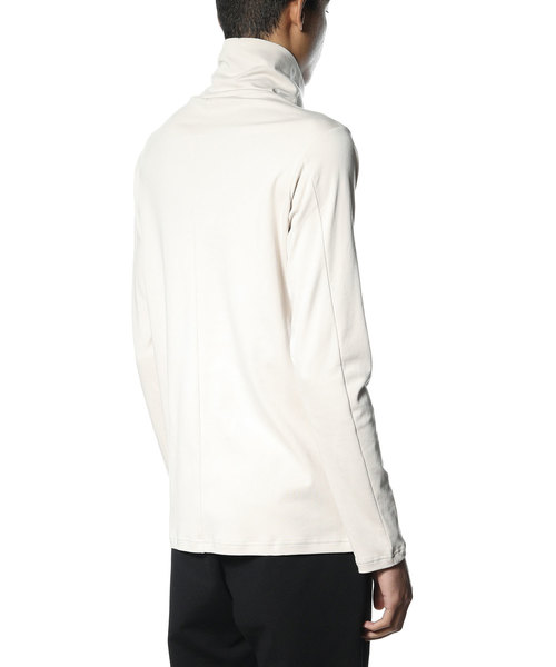 ATTACHMENT(アタッチメント)の「115/2 スピンプラチナスムース タートルネックL/S(Tシャツ/カットソー・メンズ・ブラック/ライトベージュ/ホワイト/ライトグレー・2/3/1/4)」の8枚目の写真