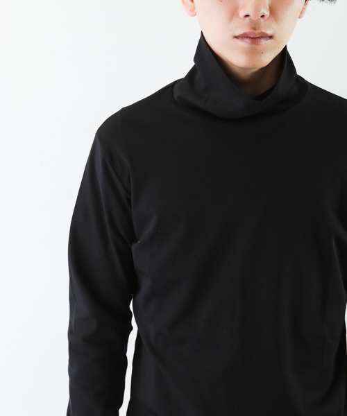 ATTACHMENT(アタッチメント)の「115/2 スピンプラチナスムース タートルネックL/S(Tシャツ/カットソー・メンズ・ブラック/ライトベージュ/ホワイト/ライトグレー・2/3/1/4)」の15枚目の写真