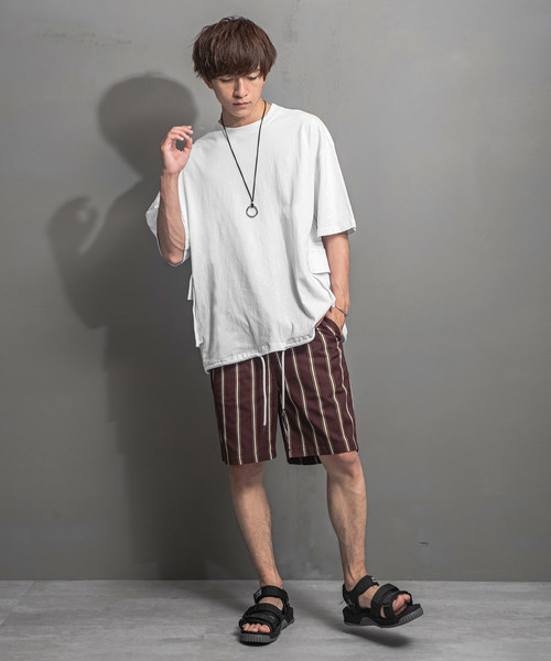 サイドポケットスピンドルビッグtシャツ ビッグシルエット Tシャツ カットソー Minority マイノリティ のファッション通販 Zozotown