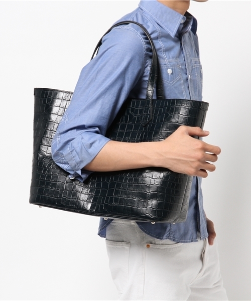 UNITED ARROWS トートバッグ レザー クロコ型押し 大容量 楽天市場】【SALE／50%OFF】UNITED ARROWS ＜UNITEDARROWS