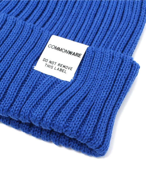 COMMONWARE AMERICAN RAG CIE&Magine（コモンウェアアメリカンラグシーアンド マージン）の「AMERICAN RAG CIE&Magine COMMONWARE カラーコットンリネンニットキャップ104-AMG-1428-614AMG∴（ニットキャップ/ビーニー・メンズ・ネイビー/ブルー/ホワイト/オリーブ/マスタード/レッド・FREE）」の11枚目の写真