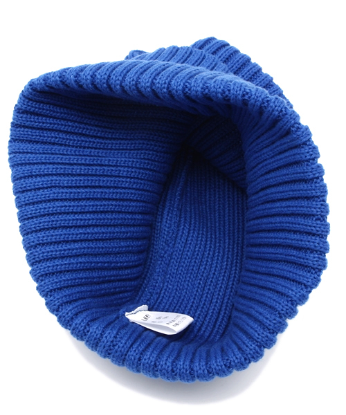 COMMONWARE AMERICAN RAG CIE&Magine（コモンウェアアメリカンラグシーアンド マージン）の「AMERICAN RAG CIE&Magine COMMONWARE カラーコットンリネンニットキャップ104-AMG-1428-614AMG∴（ニットキャップ/ビーニー・メンズ・ネイビー/ブルー/ホワイト/オリーブ/マスタード/レッド・FREE）」の7枚目の写真