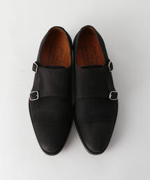 JALAN SRIWIJAYA | 別注［ジャラン スリウァヤ］▲JS ヌバック ダブルモンク シューズ(ドレスシューズ)