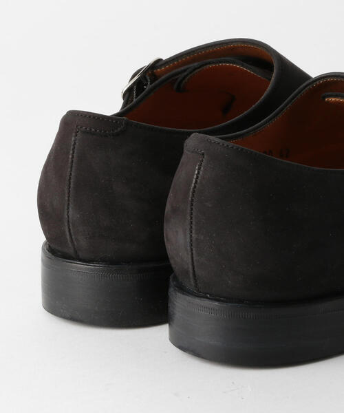 JALAN SRIWIJAYA（ジャランスリウァヤ）の「別注［ジャラン スリウァヤ］▲JS ヌバック ダブルモンク シューズ（ドレスシューズ・メンズ・ブラック・38/40/42/41/39/43）」の5枚目の写真