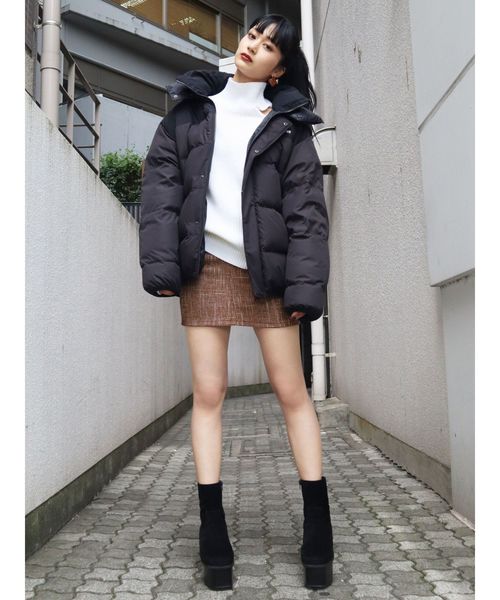 EMODA（エモダ）の「ベルトショルダーニットトップ（ニット/セーター・レディース・ホワイト/ブラック/レッド/ベージュ・FREE）」の15枚目の写真