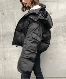 Fashion Letter | フードショートダウンジャケット/19AW(ダウンジャケット/コート)