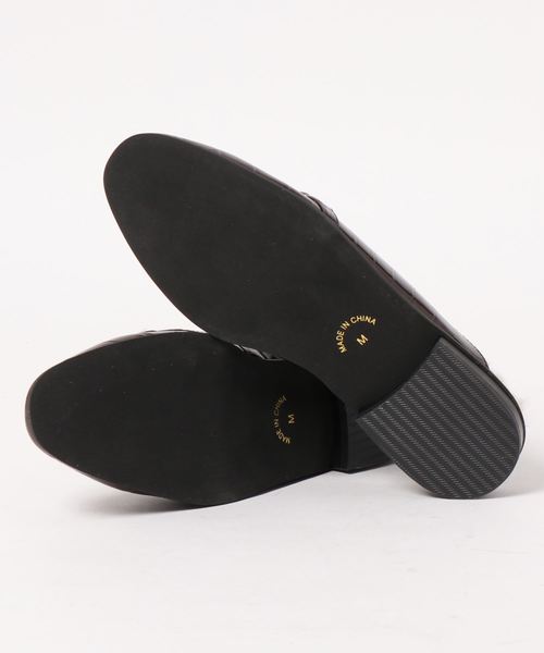 KOBE LETTUCE（コウベレタス）の「ビット付きエコファーローファーバブーシュ（その他シューズ・レディース・ブラック/ベージュ/ブラウン系その他/キャメル・LL/S/M/L）」の5枚目の写真