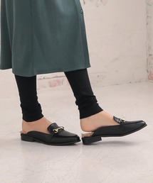 KOBE LETTUCE | ビット付きエコファーローファーバブーシュ(その他シューズ)