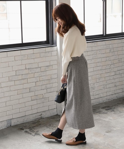 KOBE LETTUCE（コウベレタス）の「ビット付きエコファーローファーバブーシュ（その他シューズ・レディース・ブラック/ベージュ/ブラウン系その他/キャメル・LL/S/M/L）」の7枚目の写真