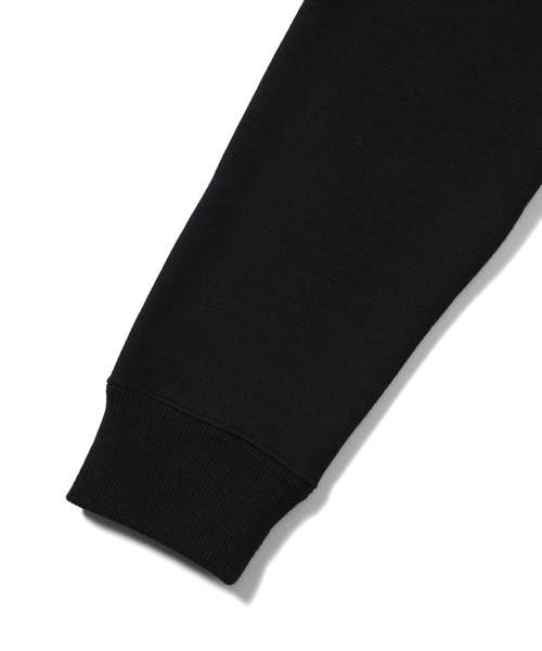 agnes b.（アニエスベー）の「【agnes b. pour ADAM ET ROPE'】HOODED PARKA LOGO（パーカー・レディース・ブラック/ホワイト/ボルドー・S）」の12枚目の写真