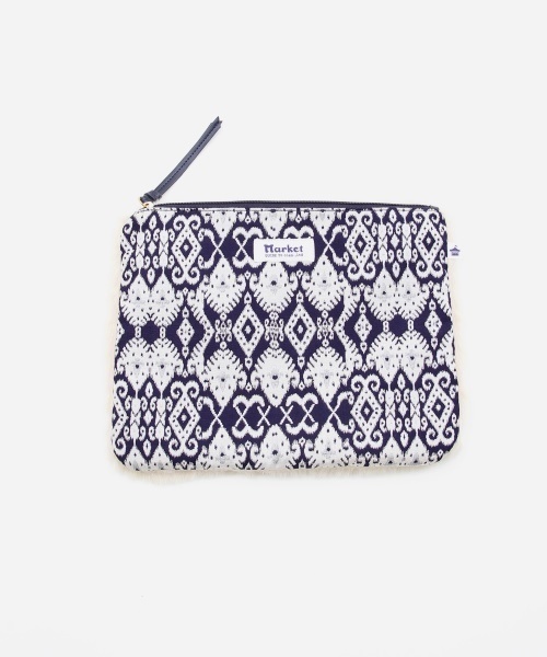 coen（コーエン）の「【Market】2WAYジャガードクラッチ（クラッチバッグ・レディース・ホワイト/レッド・FREE）」の11枚目の写真