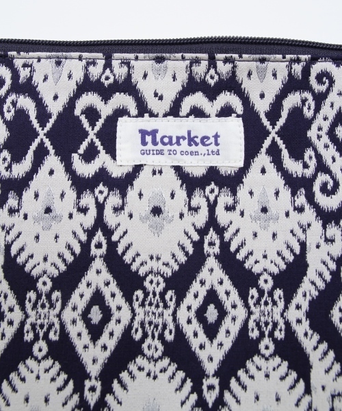 coen（コーエン）の「【Market】2WAYジャガードクラッチ（クラッチバッグ・レディース・ホワイト/レッド・FREE）」の7枚目の写真