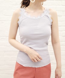 DouDou | バックレースタンク(タンクトップ)