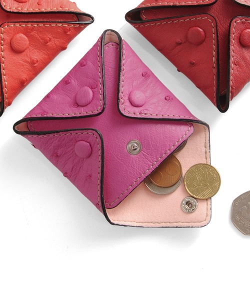 オーストリッチレザーコインケース日本製（コインケース）｜sankyo shokai（サンキョウショウカイ）