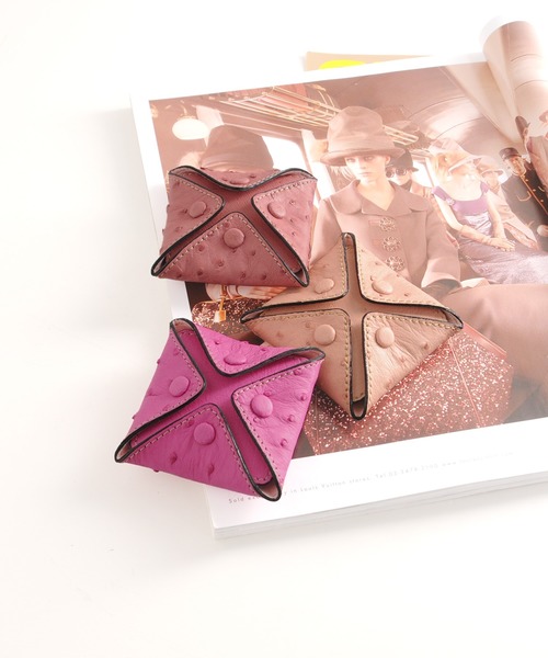 オーストリッチレザーコインケース日本製（コインケース）｜sankyo shokai（サンキョウショウカイ）