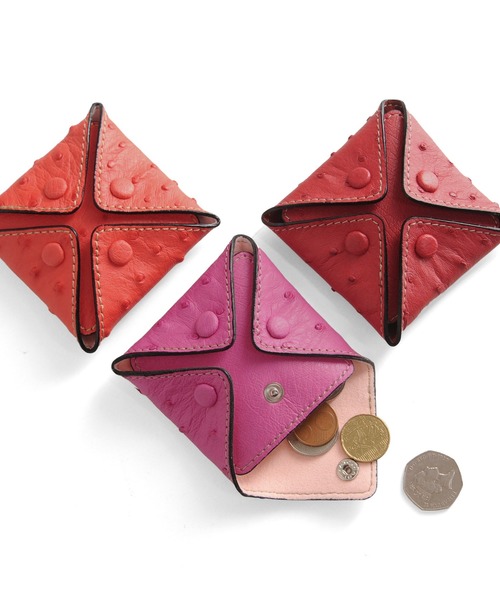 オーストリッチレザーコインケース日本製（コインケース）｜sankyo shokai（サンキョウショウカイ）