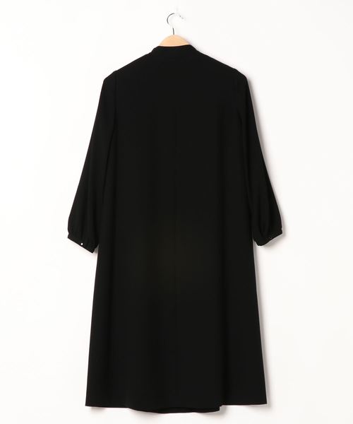 MONOIR(モノワール)の「濃染加工ゆったりサイズワンピース(ワンピース・レディース・ブラック・LL/3L/M/L)」の7枚目の写真
