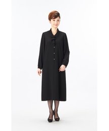 濃染加工ゆったりサイズワンピース