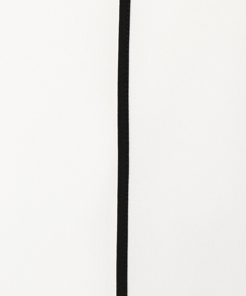 NOLLEY’S Sophi（ノーリーズソフィ）の「パイピングチューリップブラウス（シャツ/ブラウス・レディース・オフホワイト/ラベンダー/ホワイト系その他4/チャコールグレー・38/36）」の19枚目の写真