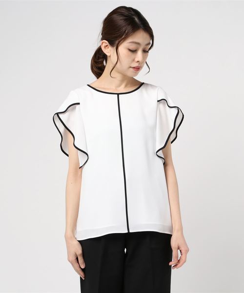 Gypsohila チューリップ　ブラウス Gypsohila Tulip Blouse White