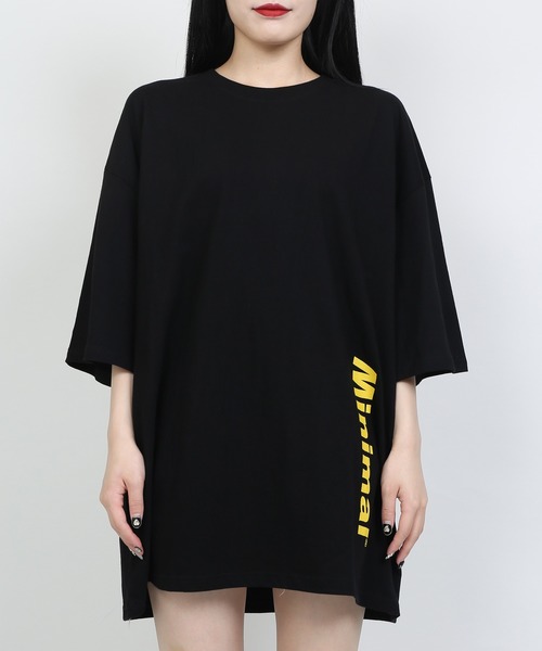 WC(ダブル シー)の「WC/MinimalプリントTシャツ(Tシャツ/カットソー・レディース・グリーン/ホワイト/ブラック・FREE)」の12枚目の写真