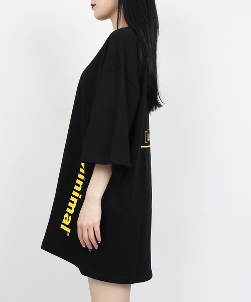 WC(ダブル シー)の「WC/MinimalプリントTシャツ(Tシャツ/カットソー・レディース・グリーン/ホワイト/ブラック・FREE)」の13枚目の写真