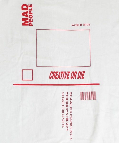 WC(ダブル シー)の「WC/MinimalプリントTシャツ(Tシャツ/カットソー・レディース・グリーン/ホワイト/ブラック・FREE)」の7枚目の写真
