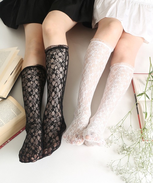 WC（ダブル シー）の「WC/レースソックス（ソックス/靴下）」 - WEAR