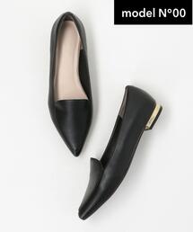 green label relaxing | ◆model NO.00◆FFC ポインテッド モカ フラットパンプス(1.5cmヒール)(パンプス)