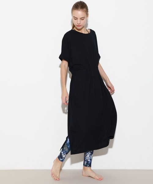 Julier レーヨンミラノリブワンピース ワンピース And Julier Yoga ワンピース And Yoga Relax ジュリエヨガ アンドリラックス のファッション