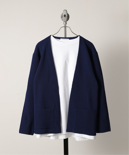 JOURNAL STANDARD（ジャーナルスタンダード）の「【SOLOTEX/ソロテックス】 ECOPET Air カーデ（カーディガン/ボレロ・メンズ・カーキ/ベージュ/ネイビー/ブラック/ブラウン・LARGE/MEDIUM/SMALL）」の5枚目の写真