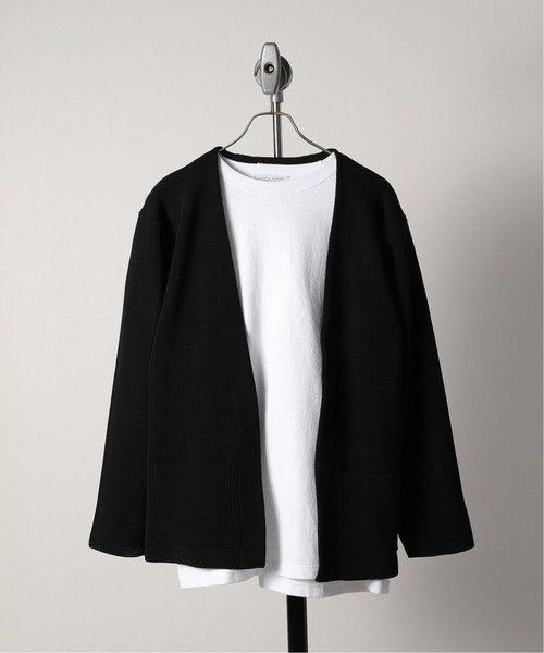 JOURNAL STANDARD（ジャーナルスタンダード）の「【SOLOTEX/ソロテックス】 ECOPET Air カーデ（カーディガン/ボレロ・メンズ・カーキ/ベージュ/ネイビー/ブラック/ブラウン・LARGE/MEDIUM/SMALL）」の2枚目の写真