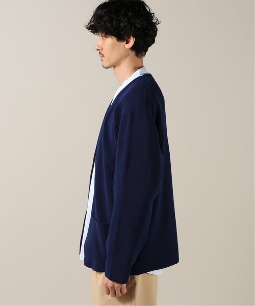 JOURNAL STANDARD（ジャーナルスタンダード）の「【SOLOTEX/ソロテックス】 ECOPET Air カーデ（カーディガン/ボレロ・メンズ・カーキ/ベージュ/ネイビー/ブラック/ブラウン・LARGE/MEDIUM/SMALL）」の18枚目の写真