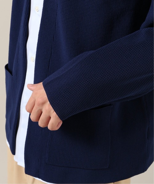 JOURNAL STANDARD（ジャーナルスタンダード）の「【SOLOTEX/ソロテックス】 ECOPET Air カーデ（カーディガン/ボレロ・メンズ・カーキ/ベージュ/ネイビー/ブラック/ブラウン・LARGE/MEDIUM/SMALL）」の8枚目の写真