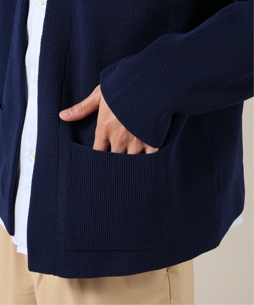 JOURNAL STANDARD（ジャーナルスタンダード）の「【SOLOTEX/ソロテックス】 ECOPET Air カーデ（カーディガン/ボレロ・メンズ・カーキ/ベージュ/ネイビー/ブラック/ブラウン・LARGE/MEDIUM/SMALL）」の21枚目の写真