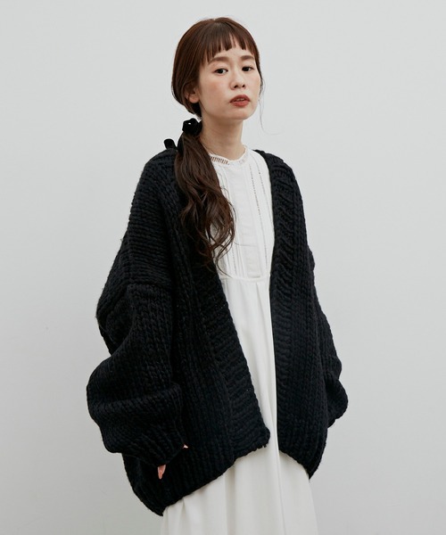 Libra Cue（リブラ キュー）の「2020/AW ハンドニットボリューム