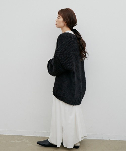 Libra Cue（リブラ キュー）の「2020/AW ハンドニットボリューム