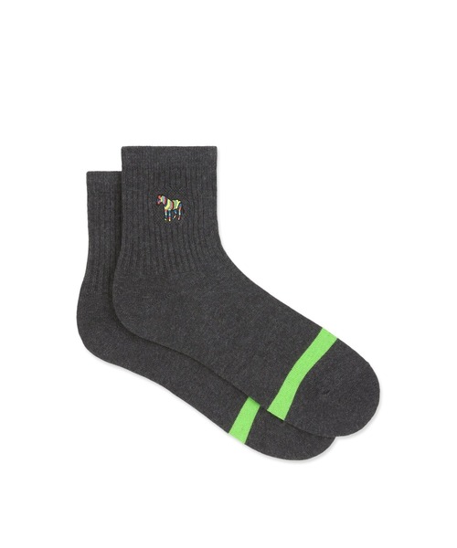 スポーツストライプ ゼブラ カジュアルソックス 0608 Md ソックス 靴下 Paul Smith ポールスミス のファッション通販 Zozotown