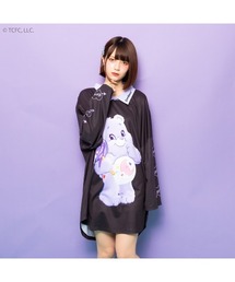 TRAVAS TOKYO（トラバス トウキョウ）の「【TRAVAS TOKYO × ケアベア SPECIAL COLLABORATION】ケアベア襟付きロンＴ（Tシャツ/カットソー）」