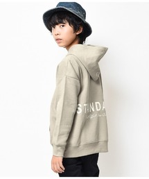 【裏起毛】バックロゴビッグパーカー