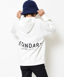 RAT EFFECT | 裏起毛バックロゴビッグパーカー(パーカー)