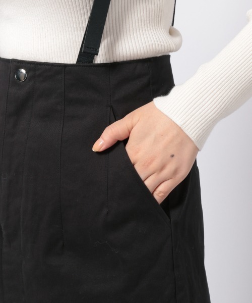 PAGEBOY（ページボーイ）の「フェイクレザーサスツキナロースカート（スカート・レディース・ブラック/モカ/グレイッシュベージュ・SMALL/MEDIUM）」の15枚目の写真