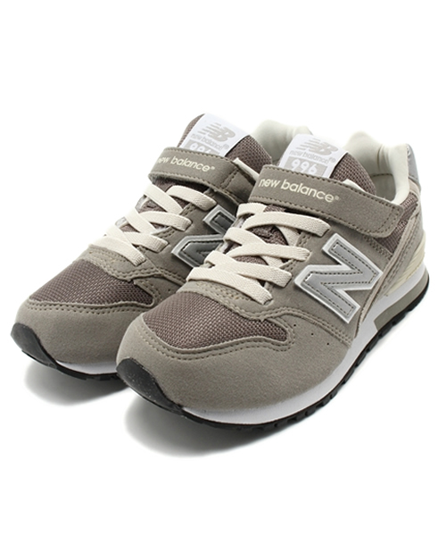 SHIPS(シップス)の「New balance:LIFE STYLE KV996(スニーカー・キッズ・グレー/ネイビー・21/17/22/18/20/19)」の1枚目の写真