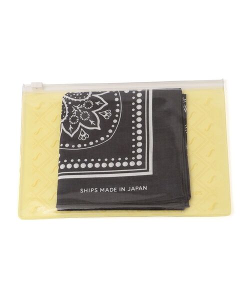 SHIPS(シップス)の「ペイズリーバンダナ(バンダナ/スカーフ・レディース・ホワイト/ライトグリーン/イエロー/ブラウン/ブラック/ラベンダー・ONE SIZE)」の11枚目の写真