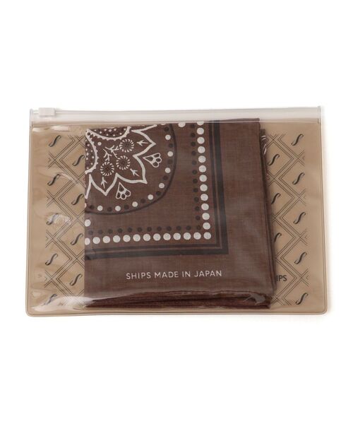 SHIPS(シップス)の「ペイズリーバンダナ(バンダナ/スカーフ・レディース・ホワイト/ライトグリーン/イエロー/ブラウン/ブラック/ラベンダー・ONE SIZE)」の12枚目の写真