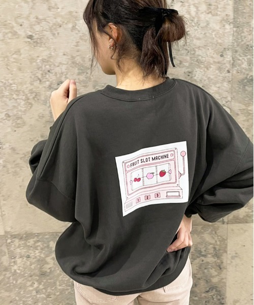 apres jour（アプレジュール）の「アソート袖ボリュームスウェット【ZOZOTOWN限定アイテム】（スウェット・レディース・ブルー系その他/ダークブルー/ラベンダー/ホワイト系その他/ミント/ブラック/アイボリー/オフホワイト/ブラック系その他/クリーム・X-LARGE/フリー）」の5枚目の写真