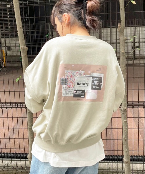 apres jour（アプレジュール）の「アソート袖ボリュームスウェット【ZOZOTOWN限定アイテム】（スウェット・レディース・ブルー系その他/ダークブルー/ラベンダー/ホワイト系その他/ミント/ブラック/アイボリー/オフホワイト/ブラック系その他/クリーム・X-LARGE/フリー）」の7枚目の写真