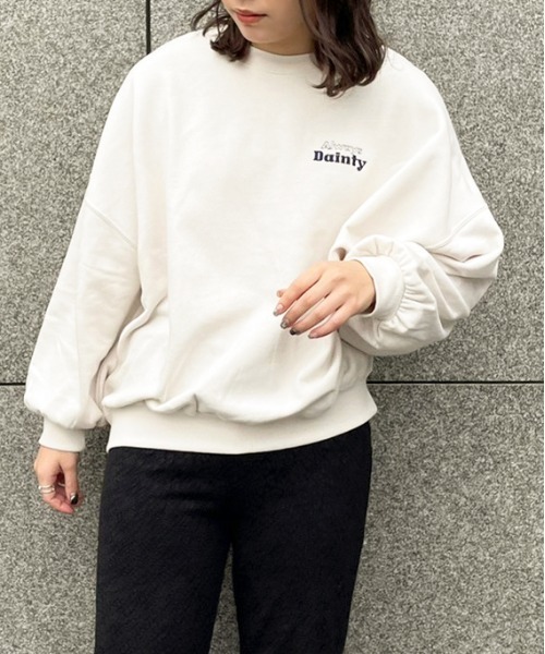 apres jour（アプレジュール）の「アソート袖ボリュームスウェット【ZOZOTOWN限定アイテム】（スウェット・レディース・ブルー系その他/ダークブルー/ラベンダー/ホワイト系その他/ミント/ブラック/アイボリー/オフホワイト/ブラック系その他/クリーム・X-LARGE/フリー）」の11枚目の写真